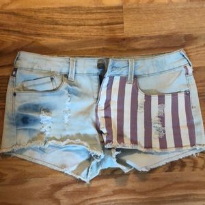 Vintage American Flag Shorts